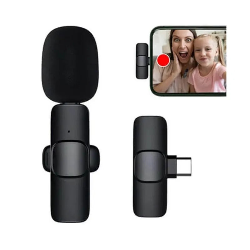 Wireless Lavalier Microphone for Android Type C