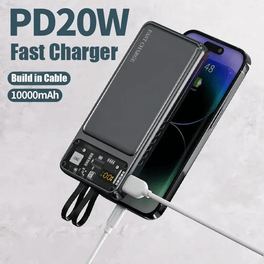 Ultra Thin Power Bank Fast Charging Power Bank for Phones