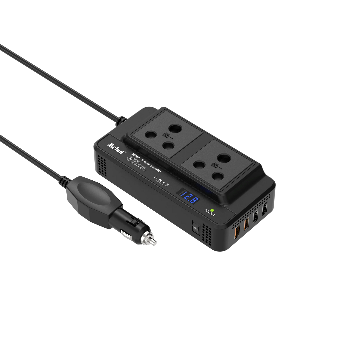 200W Car Power Inverter